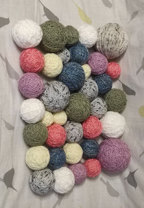 Нитки різні для в'язання б/в 1 кг