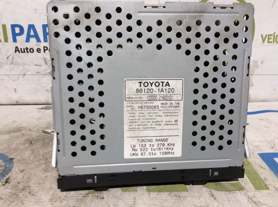 Auto rádio Toyota Corolla 86120-1A120