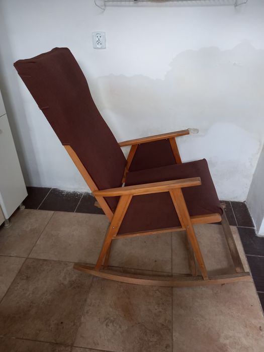 Sprzedam fotel drewniane wiklinowy