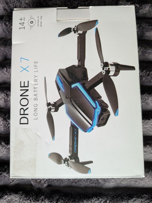 Ідеальний дрон для початківців Drone X7 (GPS, 4K, легке керування) + Сумка