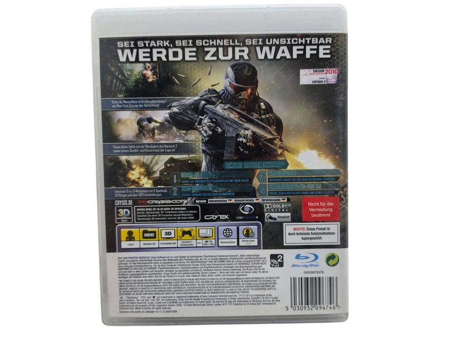 Gra PS3 Crysis 2 Limited Edition