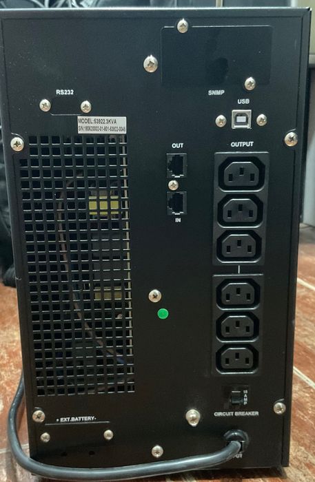 Zasilacz awaryjny UPS QOLTEC 3 kva 2400 W