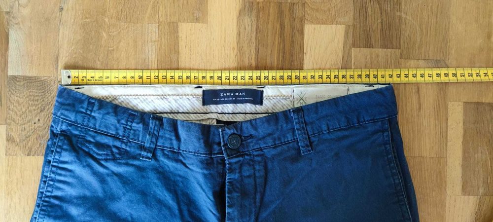 Calças Chino Homem Zara T38