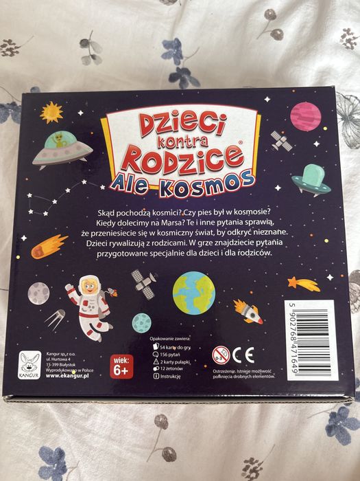 Gra-dzieci kontra rodzice Ale kosmos!