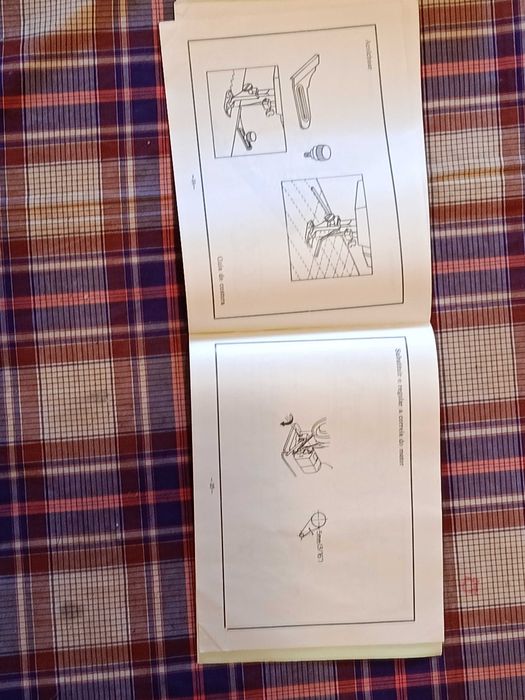 Livro de instruçoes manual Maquina Costura ITT - CL 10 A/1