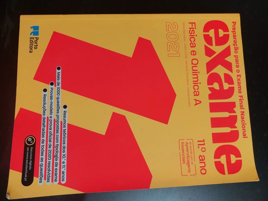 Livro de exames Fisica e Quimica A - 11 ano