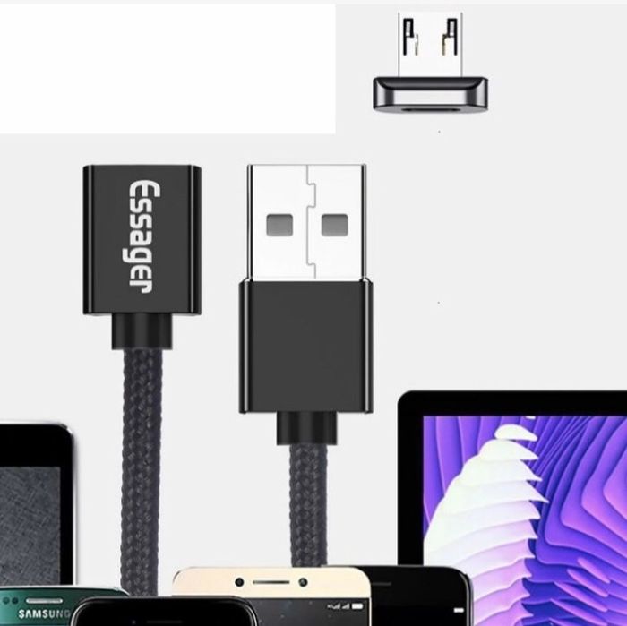 Kabel magnetyczny micro usb ładowarka
