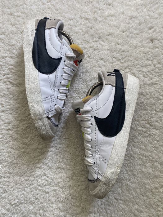 Мужские Кожаные Кроссовки Nike Blazer Jumbo 77  40р(25см)
