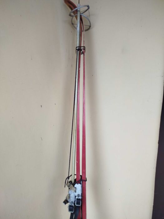 Лижі Нововятск 214см з палками Лижи