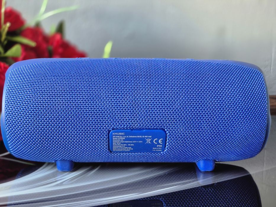Przenośny głośnik Bluetooth Xmusic BTS850B niebieski 30W