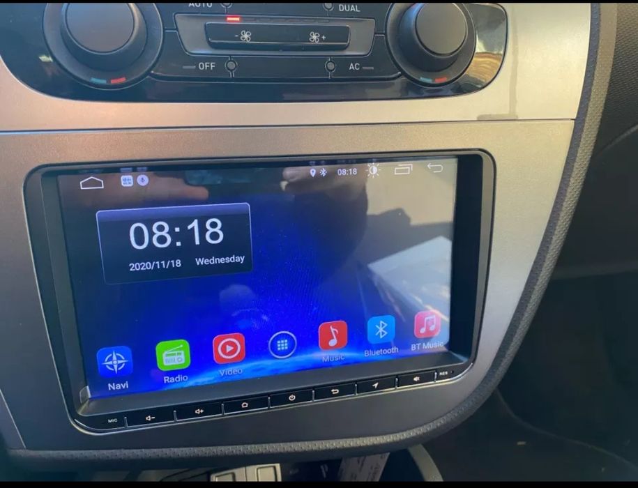 Rádio SEAT LEON Android 14 com GPS (Novo)