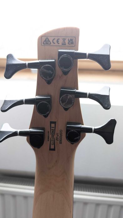 Ibanez GSR206B-WNF - gitara basowa 6-strunowy jak nowa!