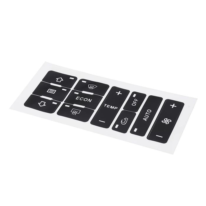 Kit reparação de botões em vinil para audi A3 8L A2 para ac clima