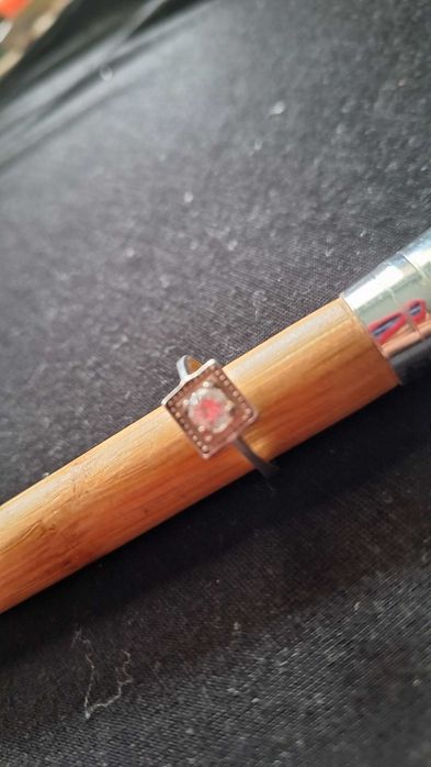 pierścionek srebrny roz19