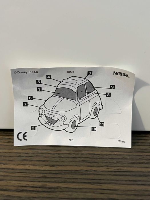 Brinquedo do Filme "Cars" - Luigi