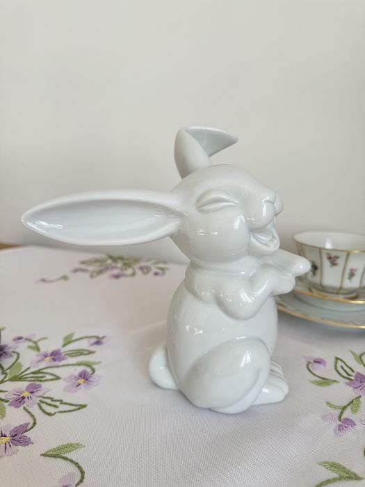 Figurka Rosenthal Śmiejący zając 18cm