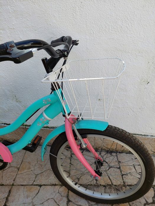 Bicicleta infantil pasteleira