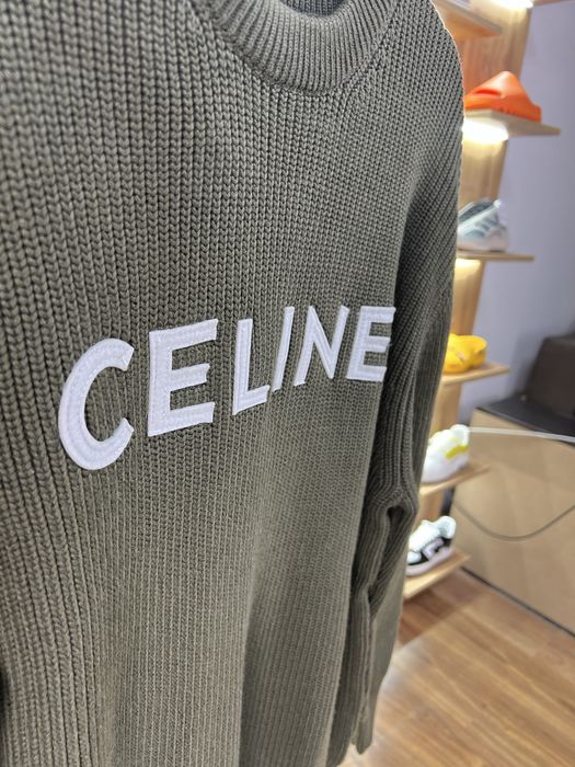 Светр Cline Селін Black Khaki Logo