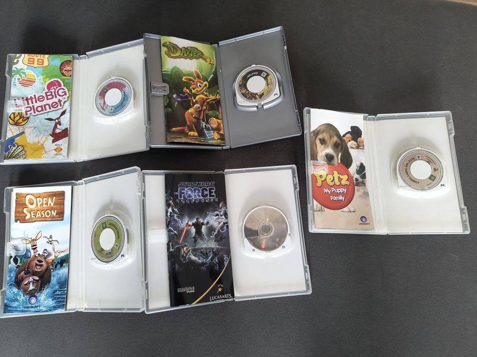 Gry na konsole PlayStation portale PSP 5 sztuk