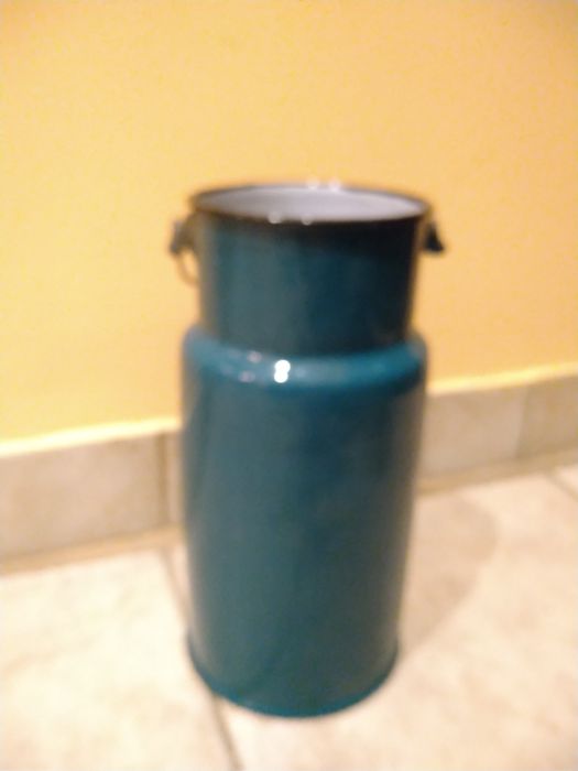 Bańka na mleko z uchwytem PRL