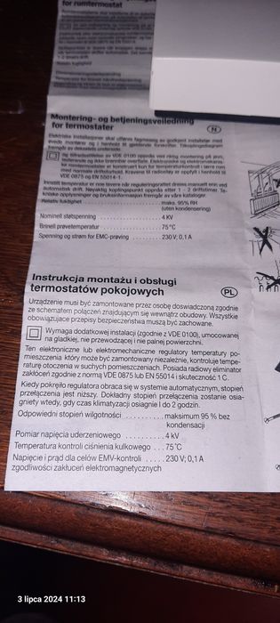 Termostat pokojowy