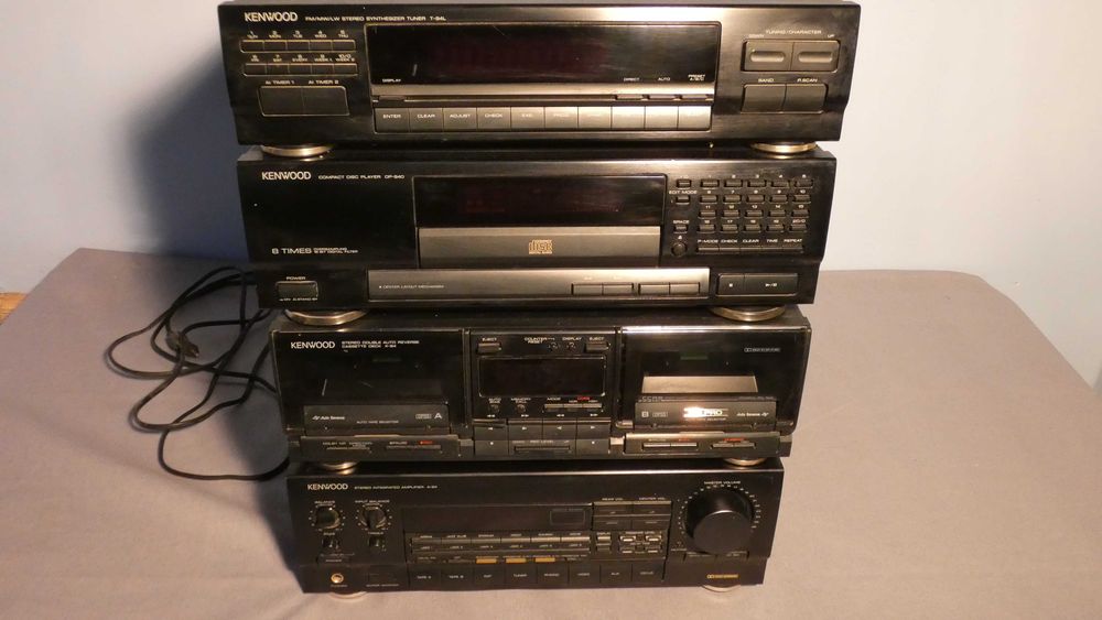 Wieża Kenwood kiedyś szczytowy model lata 1990 - 1991