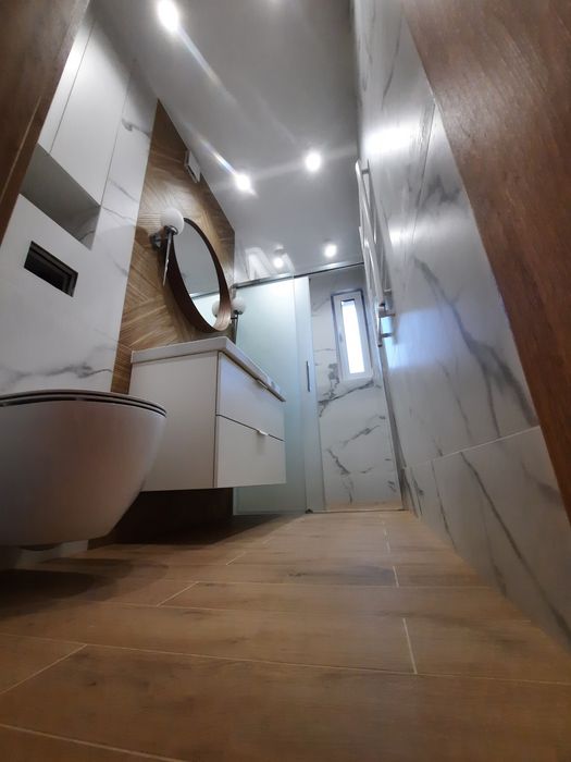 Łazienki Poddasza Wykończenia wnętrz Flizowanje Szpachlowanie