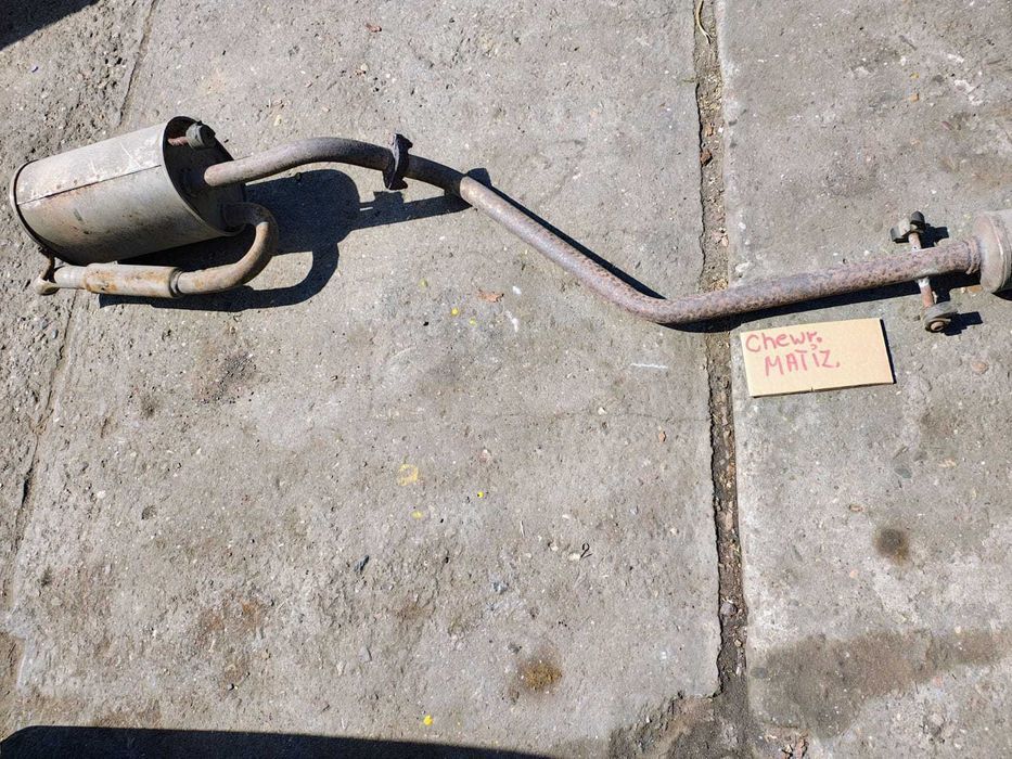 tłumik środkowy końcowy chevrolet matiz