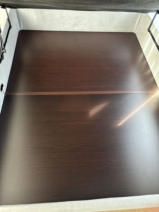 Cama Sommier Reb LIVING (150x190) com cabeceira (MOLAFLEX); colchão Malibu V6 (MOLAFLEX) semi-novos com garantia