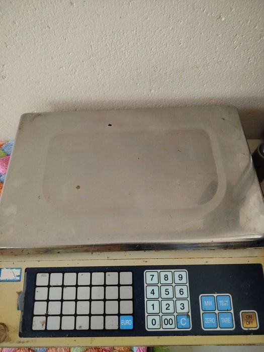 Balança digital "Tissot" a funcionar em pleno