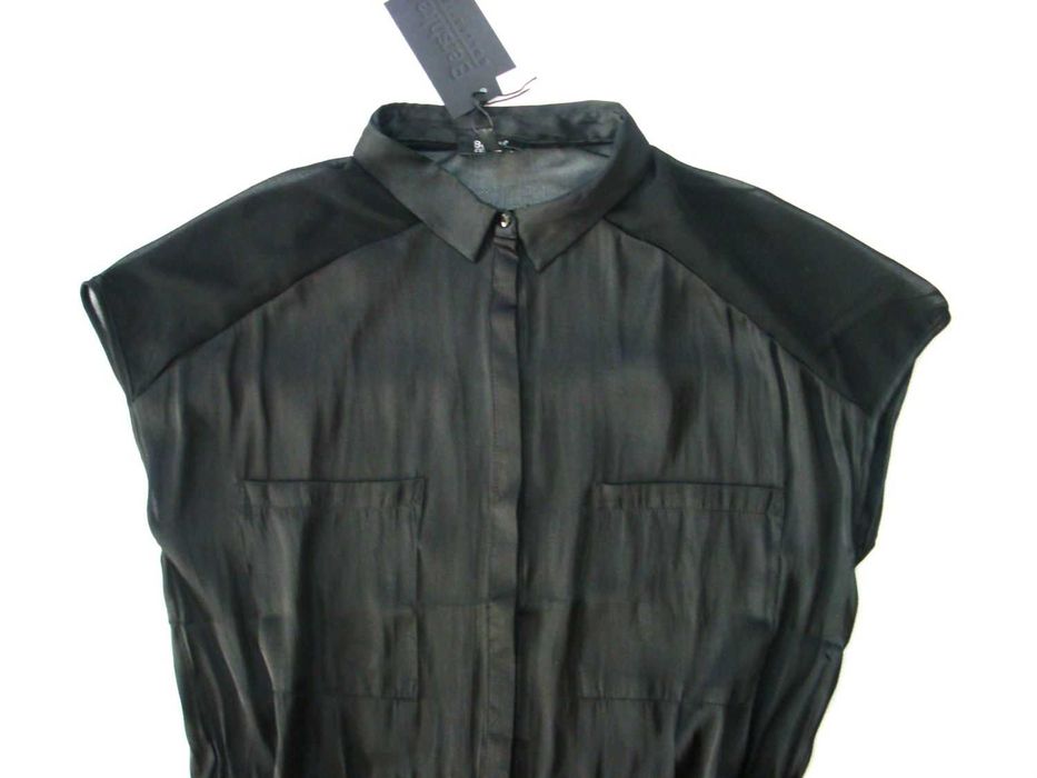 Bershka koszula Tunika Elegancka Jedwabista Nowa 36 S