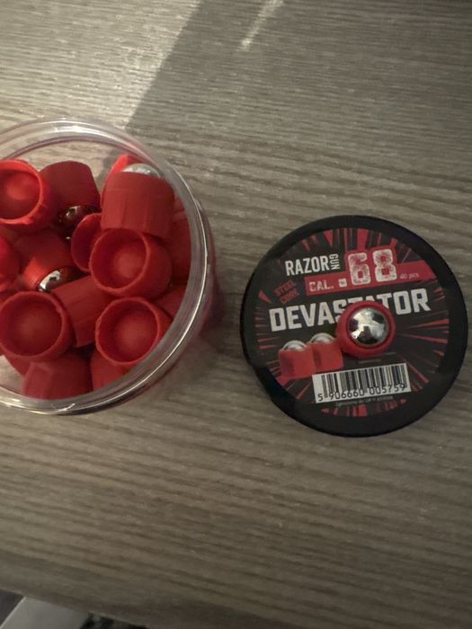 Kule devastator cal.68 40 sztuk nówki