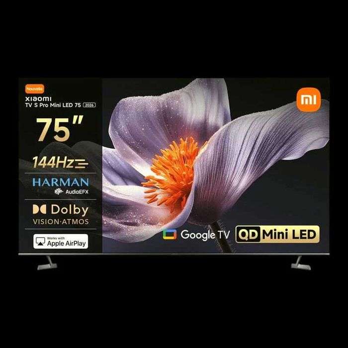 ISG Xiaomi TV S Pro 2026 75" 4K UHD MiniLED SmartTV Google TV