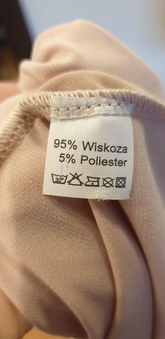 Body beżowe z frędzlami La Milla