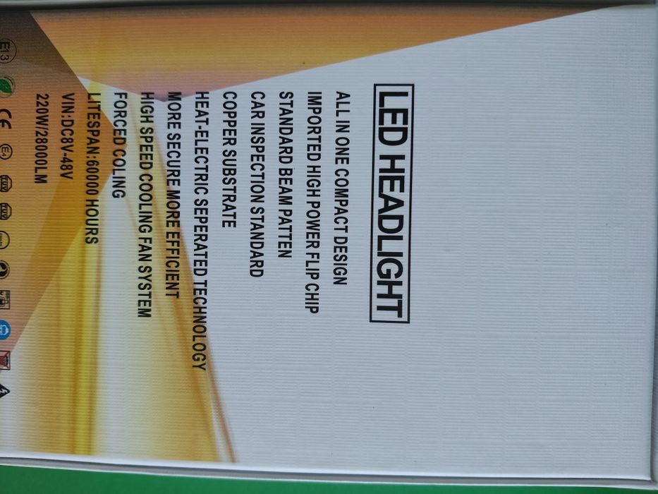 Lâmpadas led H1 H4 H7