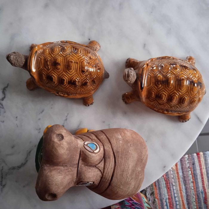 Bonecos em cerâmica