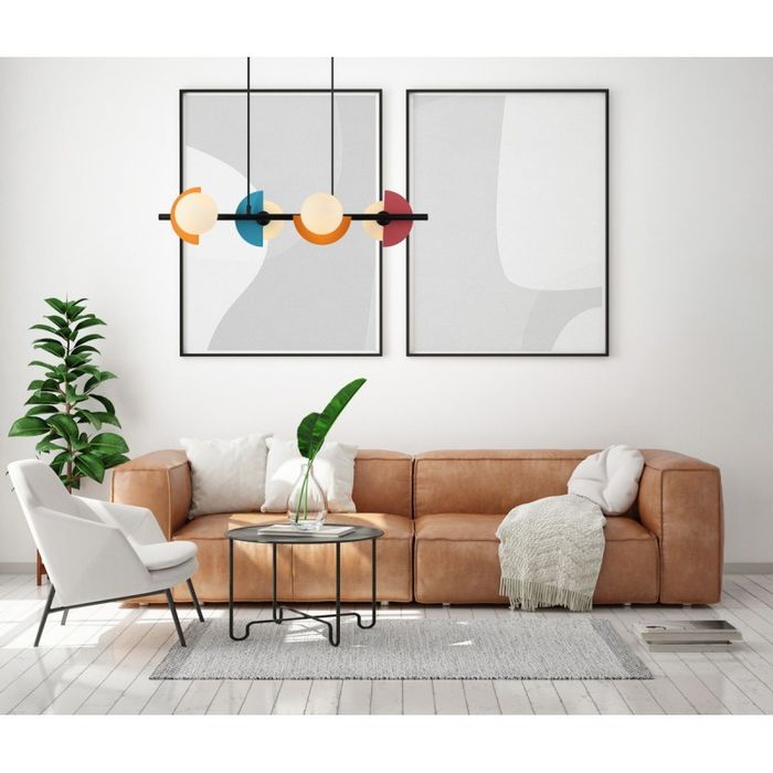 Lampy Bauhaus kolorowe