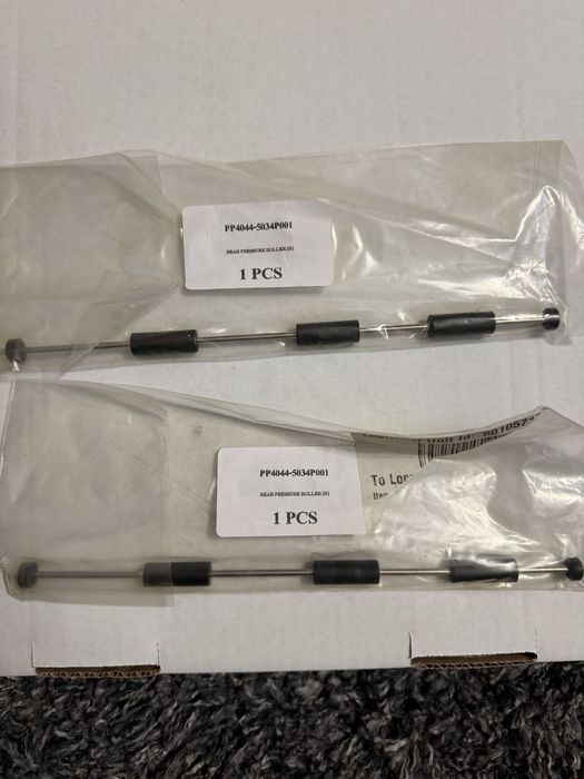 Tylny wałek dociskowy REAR PRESSURE ROLLER OKI Microline ML3320/3390/5520 - 2 szt. NOWE