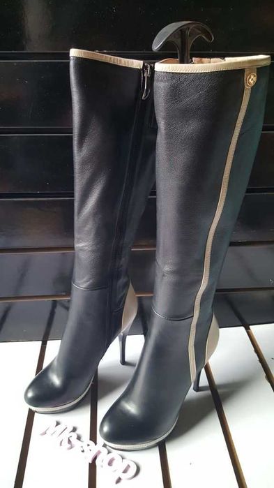 Зимние сапоги Blue Tempt , натуральная кожа.