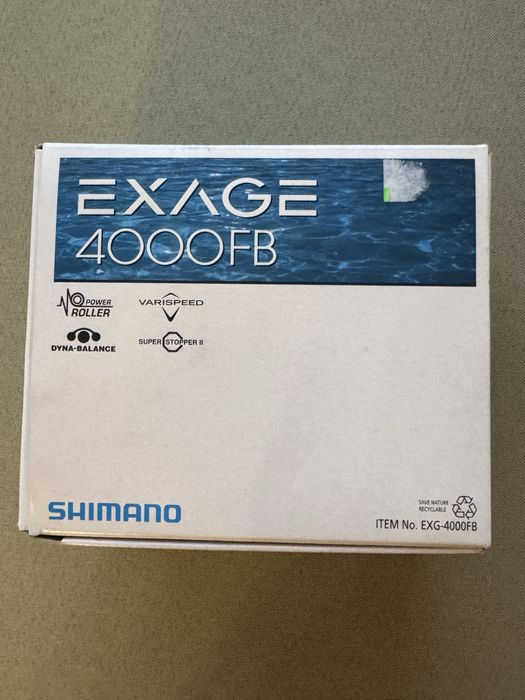 Котушка безінерційна Shimano Exage 4000 FB - НОВА