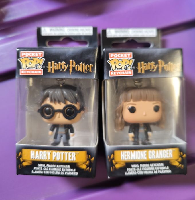 Harry Potter & Hermione Funko POP Keychain