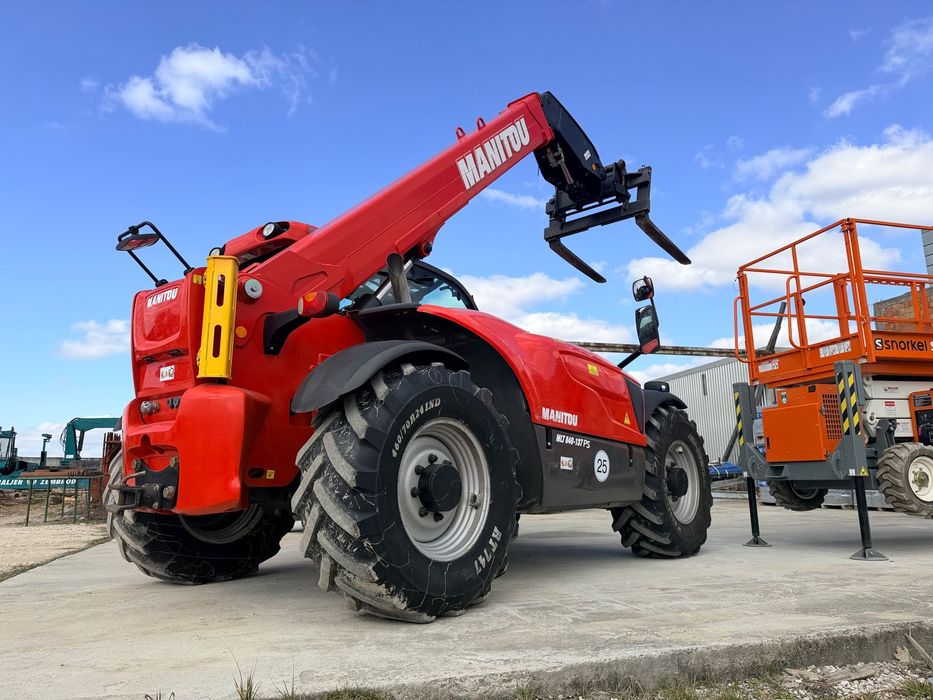 Manitou Ładowarka teleskopowa Manitou Mlt 840 137 PS łyżka widły Merlo 42.7 TF 737 130 Jcb 541-70 Bobcat TL 38.70 rolnicza budowlana KLIMA zaczep hydr  ŁADOWARKA MANITOU MLT 840-137 PS Klima zaczep hydr 737 Merlo Jcb 541
