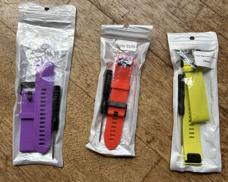 Pasek do zegarek 20mm GARMIN 5S/6S  zielony limonka NOWY