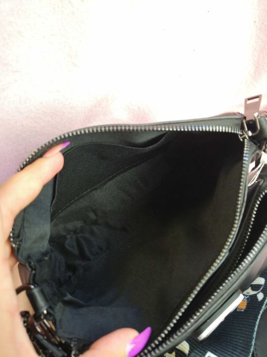 Torba Karl Lagerfeld 3in1 torebki czarne nowość hit premium