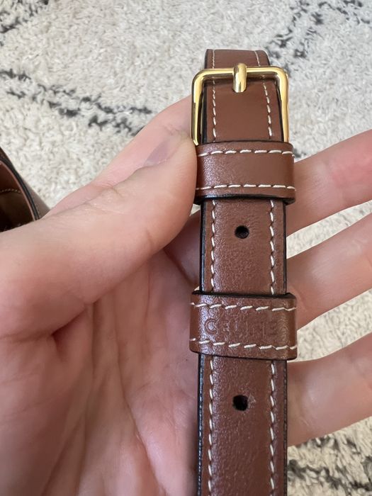 Celine bucket сумка tan