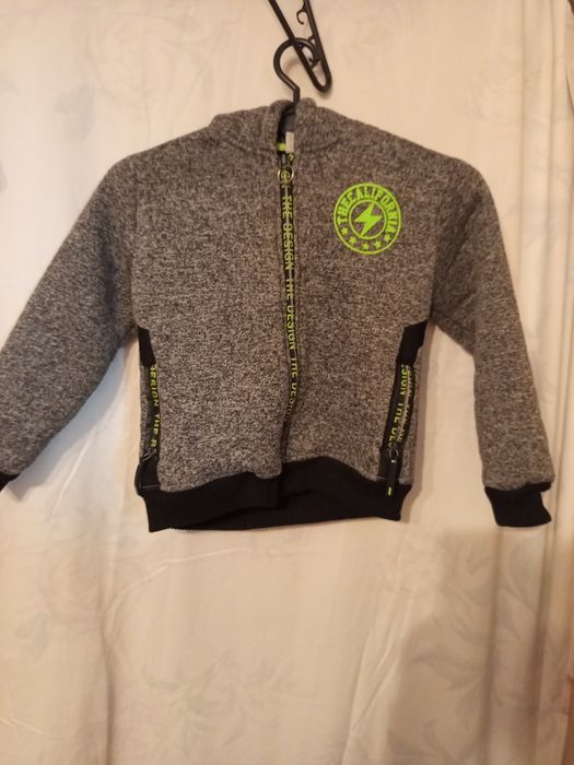 Bluza chłopięca gruba ciepła