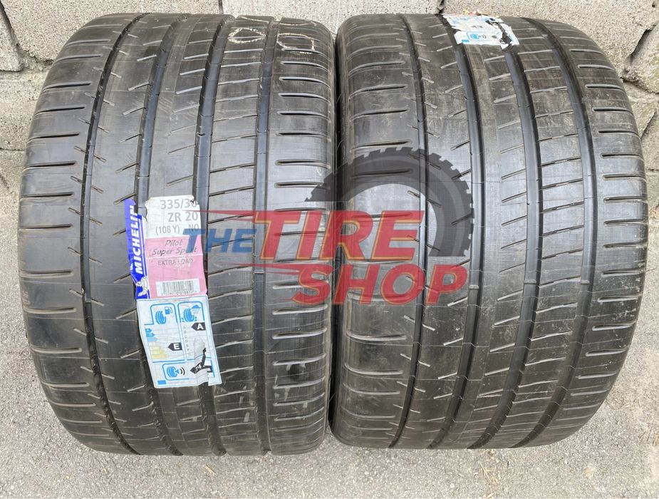 Нова літня резина шини (пара) 335/30R20 MICHELIN Pilot Super Sport