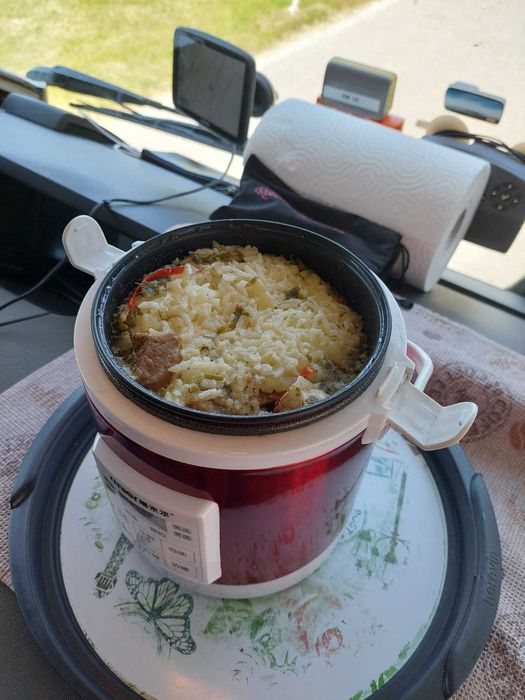 Мультиварка автомобільна 12-24-220 вольт - Інструкція та панель на укр