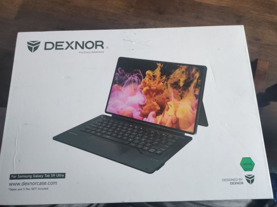 Чехол-клавиатура Dexnor для Samsung Galaxy Tab S9 Ultra.