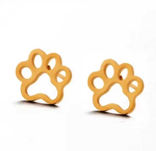 Brincos e pingentes em aço inoxidável